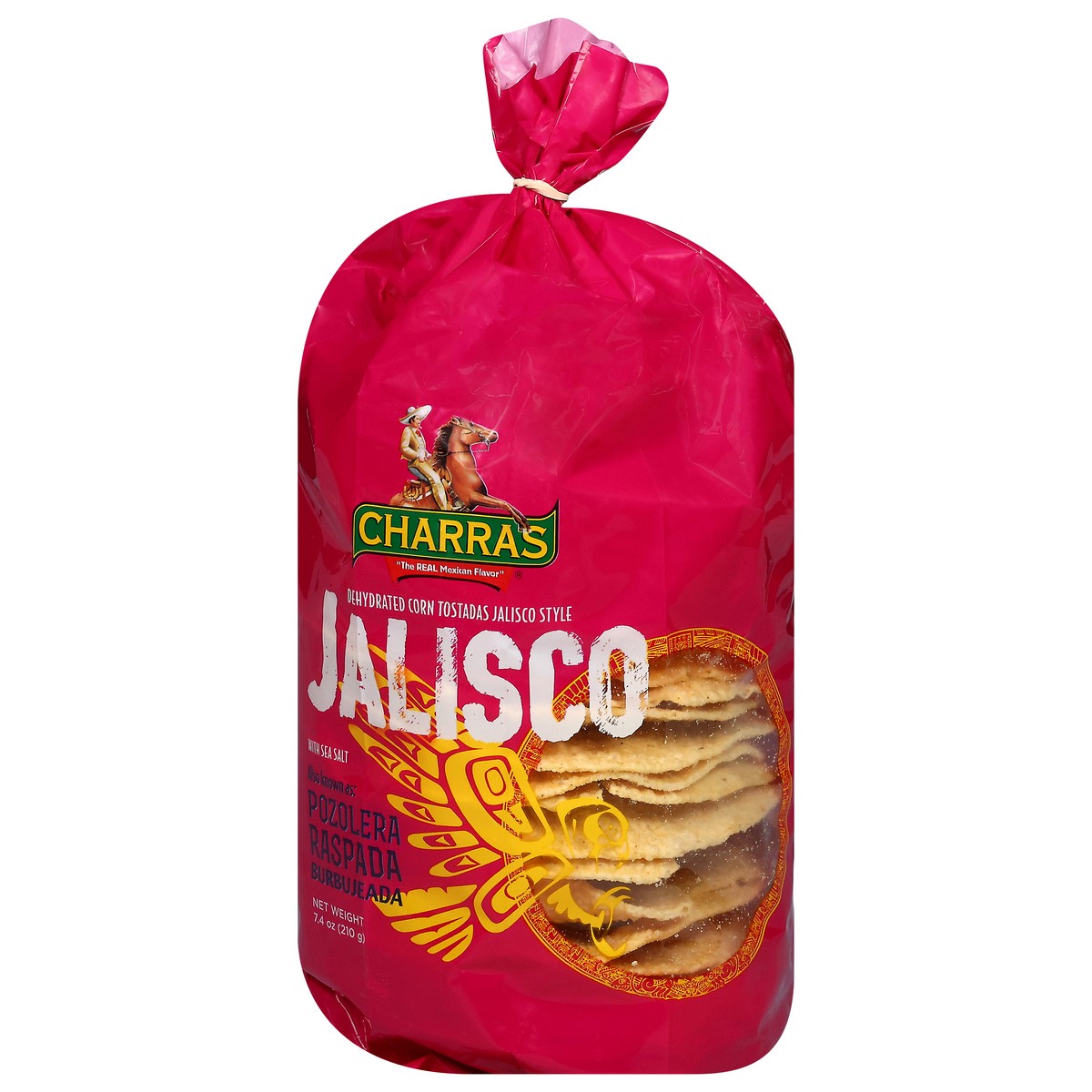 slide 11 of 13, Charras Jalisco Style Corn Tostadas, 7.4 oz