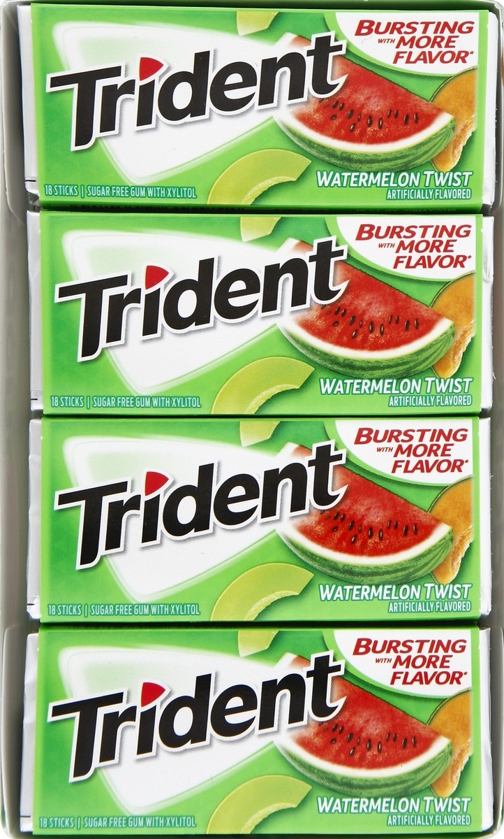 slide 3 of 6, Trident Gum 12 ea, 12 ct