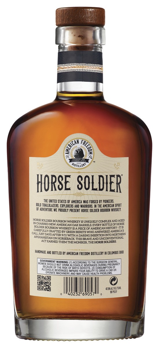 slide 4 of 5, Horse Soldier Small Batch Bourbon Whiskey 750ml, 750 ml