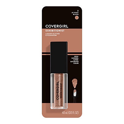 slide 1 of 1, Covergirl Exhibitionist Liquid Glitter Eyeshadow, At First Blush, 0.13 oz