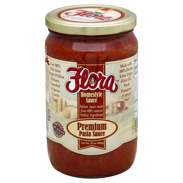 slide 1 of 1, Flora Fine Foods Premium Pasta Sauce, 24 oz