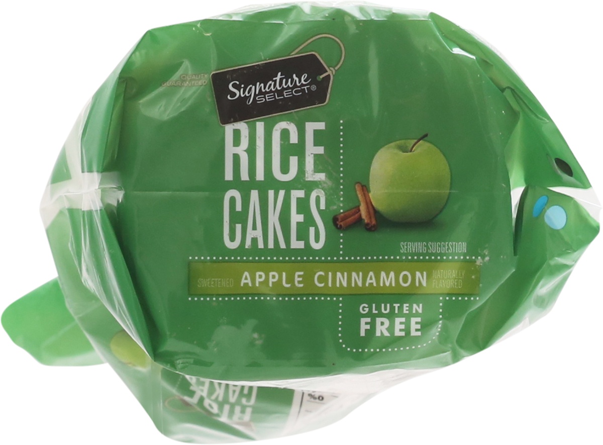 slide 5 of 9, Signature Select Apple Cinnamon Rice Cakes 6.52 oz, 6.52 oz