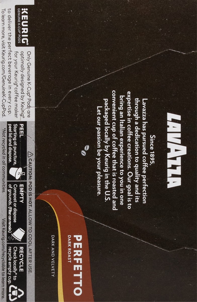 slide 3 of 16, Lavazza House Blend Perfetto, Single-Serve Keurig K-Cup Pods, Medium Roast Coffee, 10-Count Box, 10 ct
