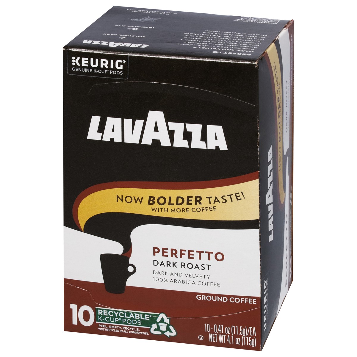 slide 5 of 16, Lavazza House Blend Perfetto, Single-Serve Keurig K-Cup Pods, Medium Roast Coffee, 10-Count Box, 10 ct
