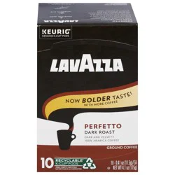 Lavazza House Blend Perfetto, Single-Serve Keurig K-Cup Pods, Medium Roast Coffee, 10-Count Box
