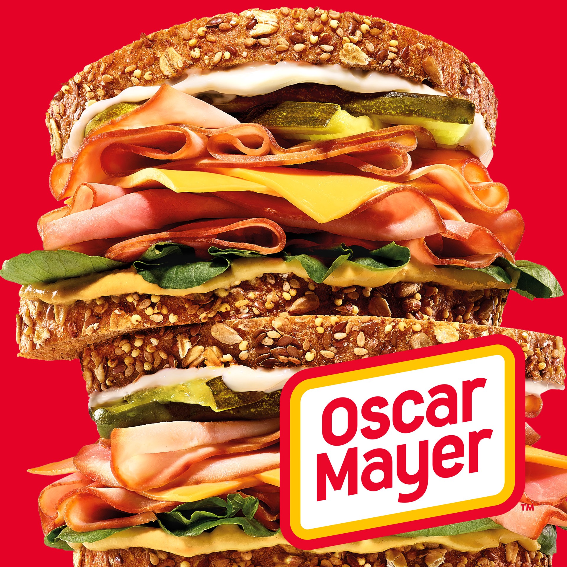 slide 4 of 5, Oscar Mayer Sub Kit with Ham & Turkey Sliced Lunch Meat Pack, 16 oz