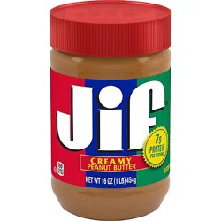 Jif Creamy Peanut Butter - 16 Oz