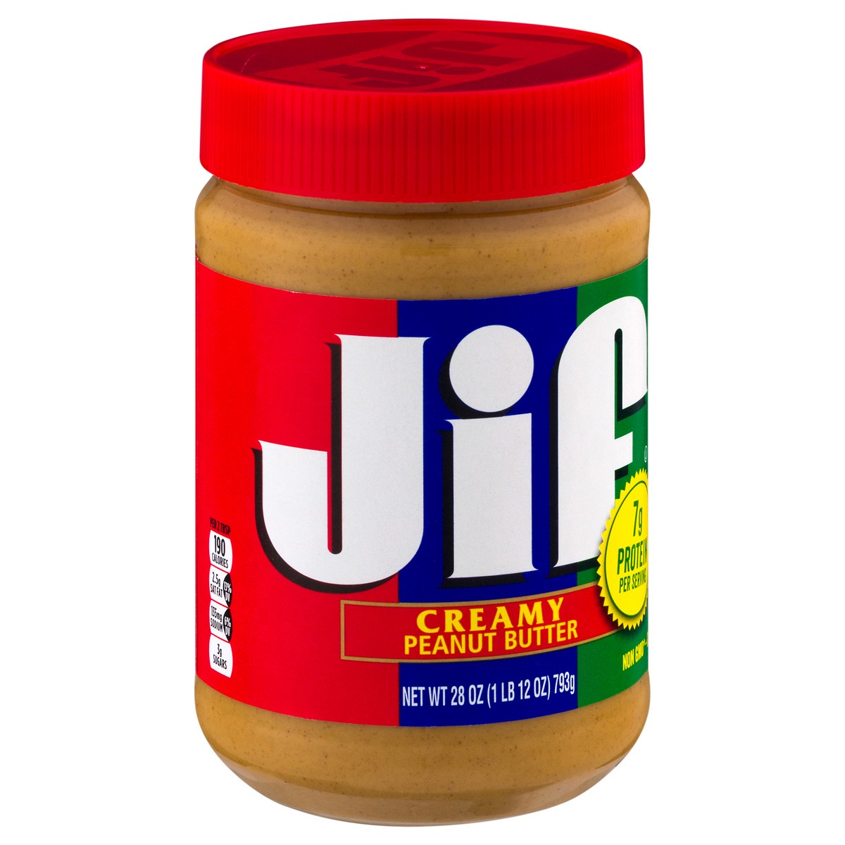 slide 9 of 14, Jif Peanut Butter Creamy - 28 Oz, 28 oz