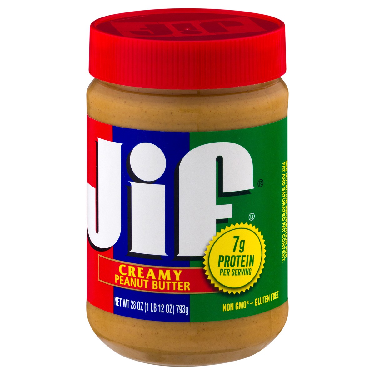 slide 11 of 14, Jif Peanut Butter Creamy - 28 Oz, 28 oz