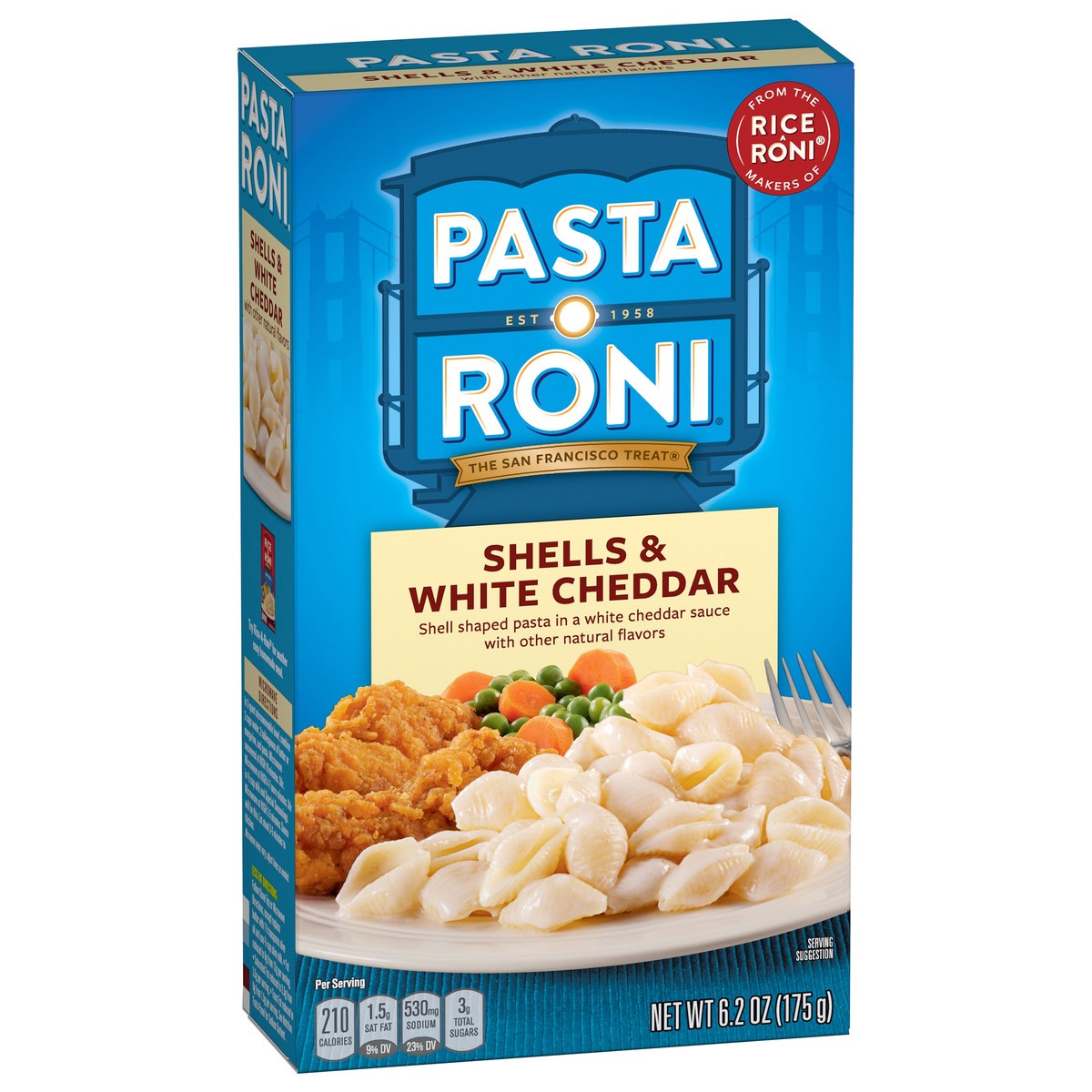 slide 2 of 6, Rice-A-Roni Shells & White Cheddar, 6.2 oz