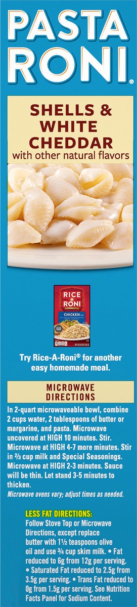 slide 5 of 6, Rice-A-Roni Shells & White Cheddar, 6.2 oz