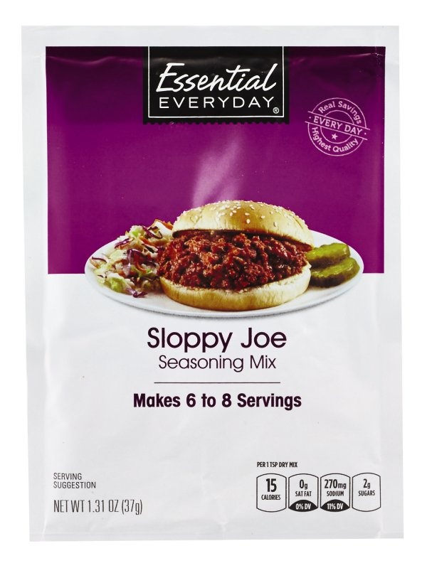 slide 1 of 1, Ee Seasng Mix Sloppy Joe, 1.31 oz