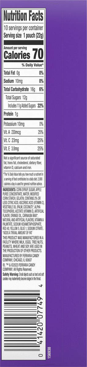 slide 9 of 13, Funables Transformers Earthspark Fruit Flavored Snacks 10 - 0.8 oz Pouches 156938, 10 ct