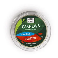 Market District Roasted Unsalted Whole Jumbo Cashews