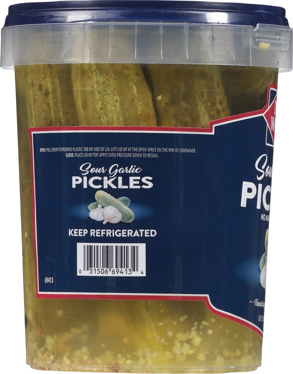 slide 3 of 14, Dietz & Watson Sour Garlic Pickles 32 fl oz, 32 oz