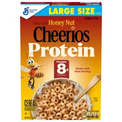 Cheerios Protein Honey Nut Breakfast Cereal, 11.2 oz
