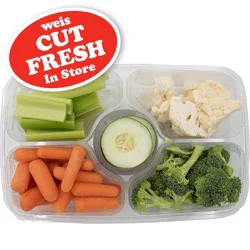 Weis Fresh Cut Medium Compartment Tray