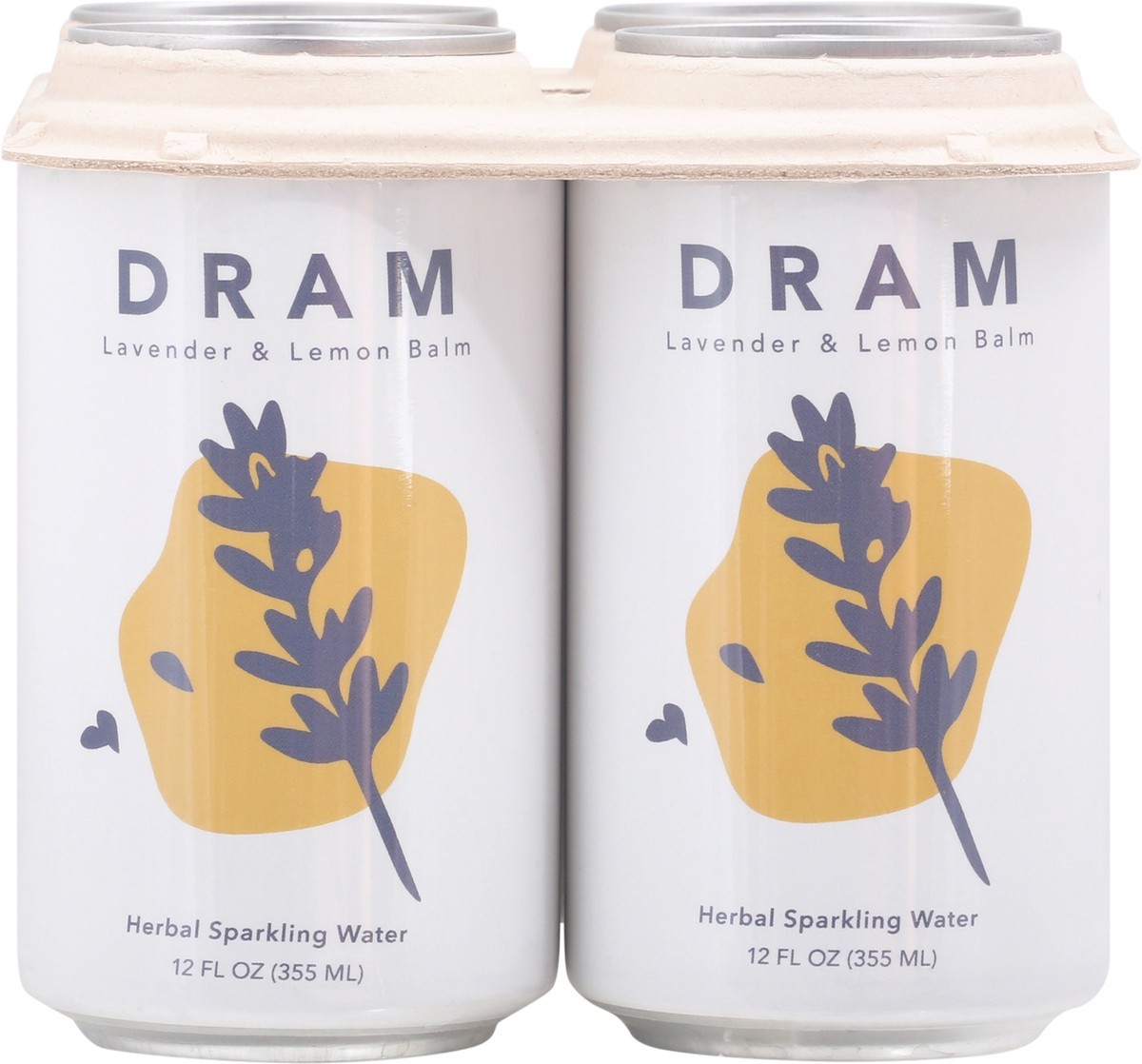slide 1 of 13, Dram Apothecary Lavender Sparkling Water 12Oz 4Pk, 4 ct/ 12 oz