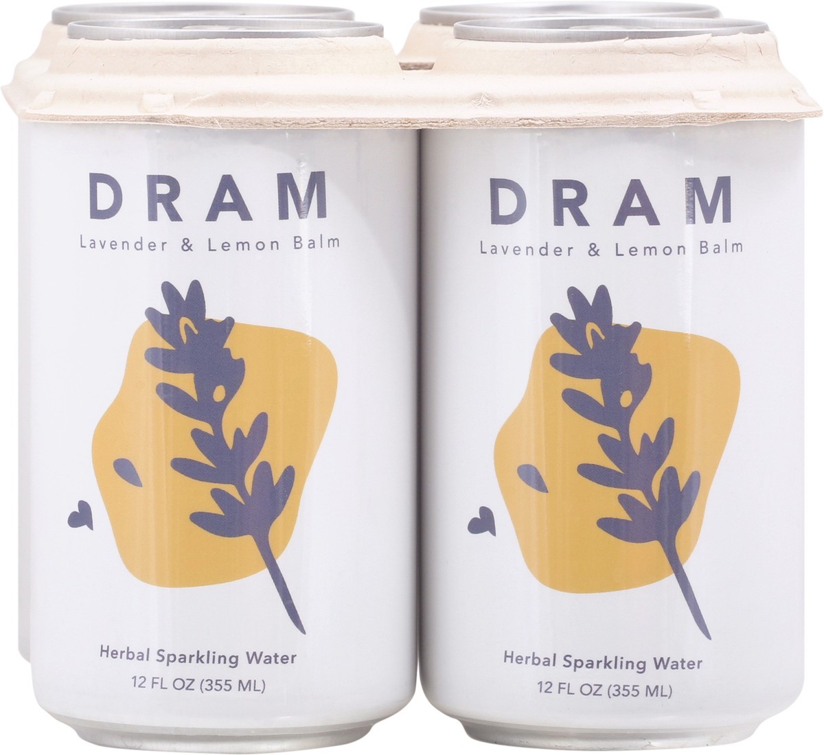 slide 6 of 13, Dram Apothecary Lavender Sparkling Water 12Oz 4Pk, 4 ct/ 12 oz