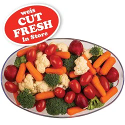 Weis Fresh Cut Vegetable Luau Bowl