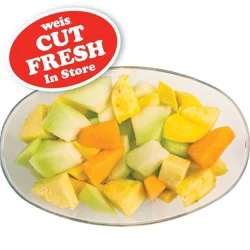 Weis Fresh Cut Tropical Mixed Fruit Luau Bowl