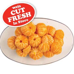 Weis Fresh Cut Navel Orange Wedges