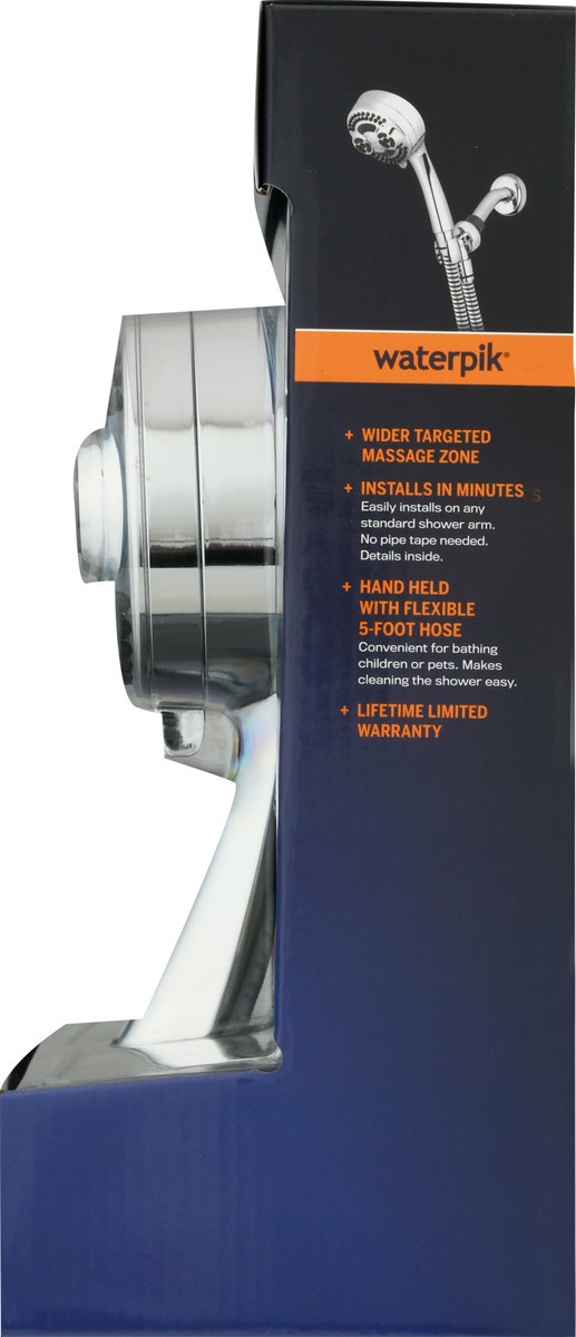 slide 11 of 11, Waterpik Twin Powerpulse 6 Sprays Shower Head 1 ea, 1 ea