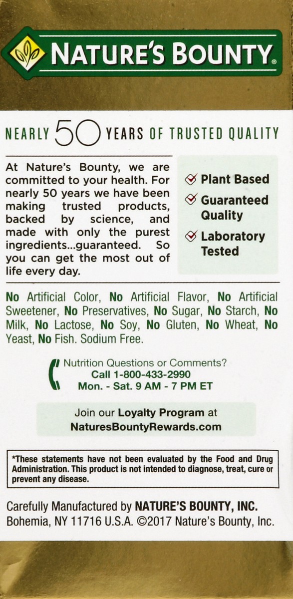 slide 3 of 5, Nature's Bounty Digest Heart Burn Formula, 60 ct