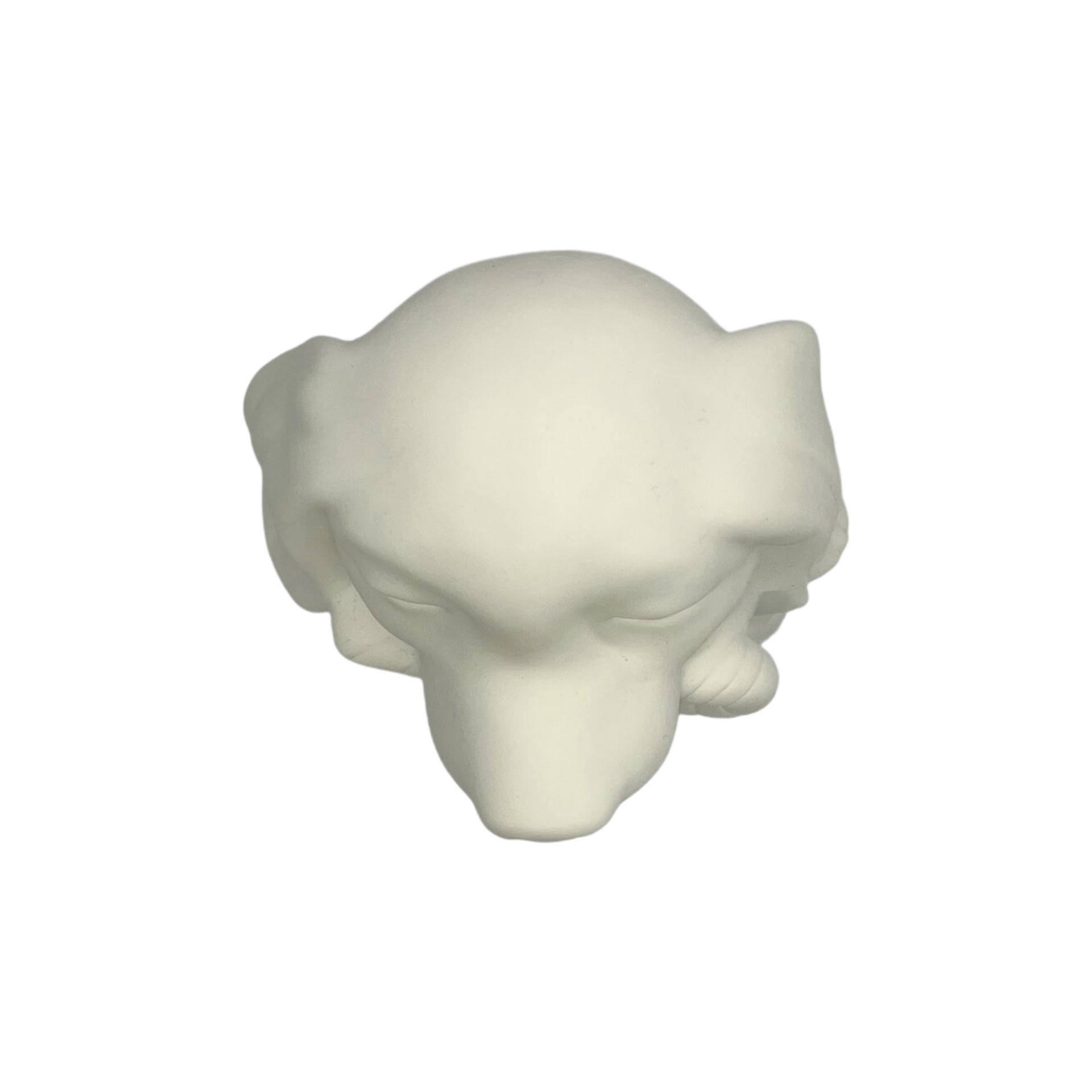 slide 6 of 8, 7.25" Led Diy Ceramic Dog With A Candy Cane Decor By Make Market, 5.47 in x 4.84 in x 7.16 in