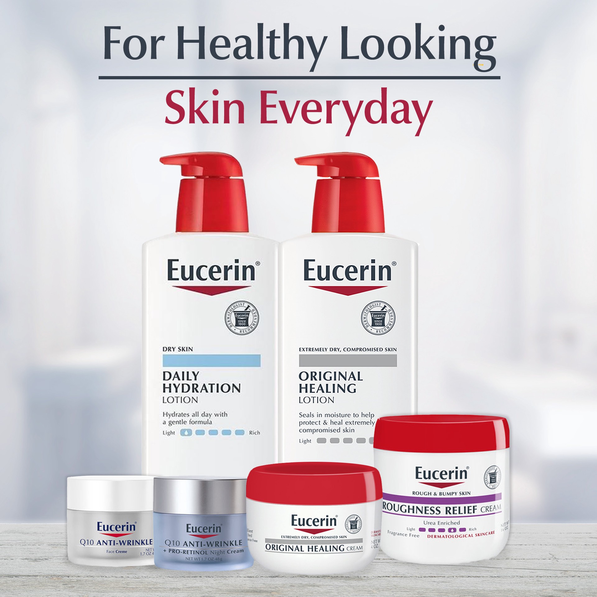 slide 5 of 10, Eucerin Original Healing Fragrance Free Cream 2 oz, 2 oz