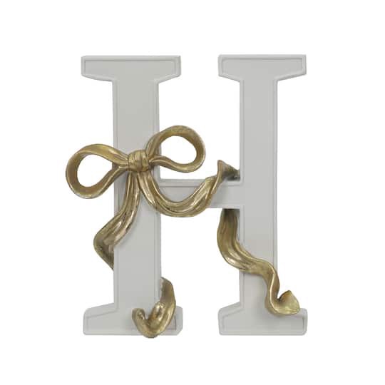 slide 1 of 2, 8.25" Gold Bow Monogram Letter By Ashland, 8.25 in