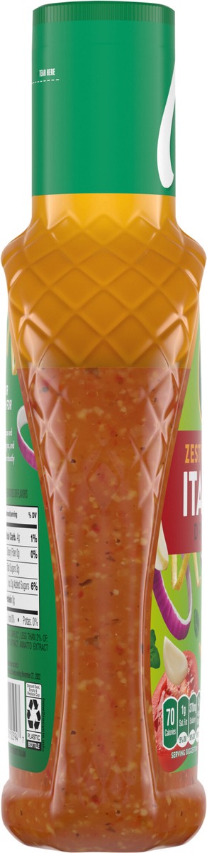 slide 10 of 15, Wish-Bone Zesty Robusto Italian Dressing, 24 oz., 24 fl oz