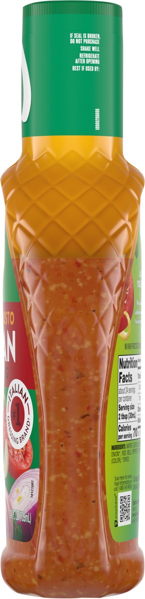 slide 7 of 15, Wish-Bone Zesty Robusto Italian Dressing, 24 oz., 24 fl oz