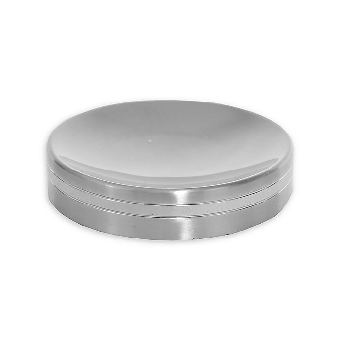 slide 1 of 1, Wamsutta Aiden Soap Dish - Brushed Metal, 1 ct