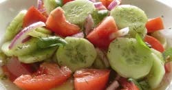 Tomato And Cucumber Salad