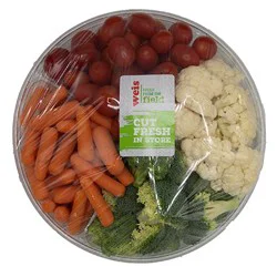 Weis Fresh Cut Medium Compartment Tray