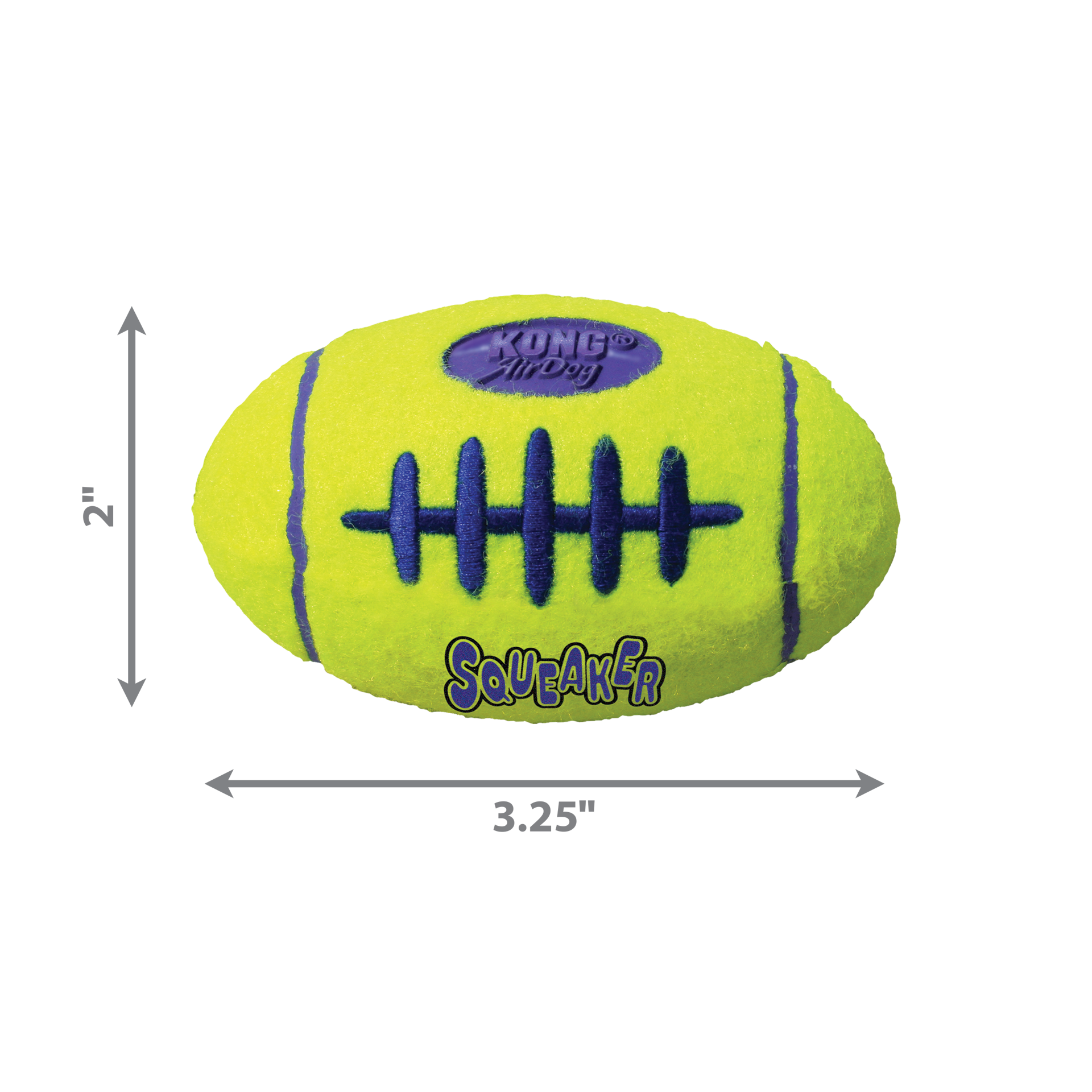 slide 2 of 4, KONG AirDog Football Sm, 1 ct