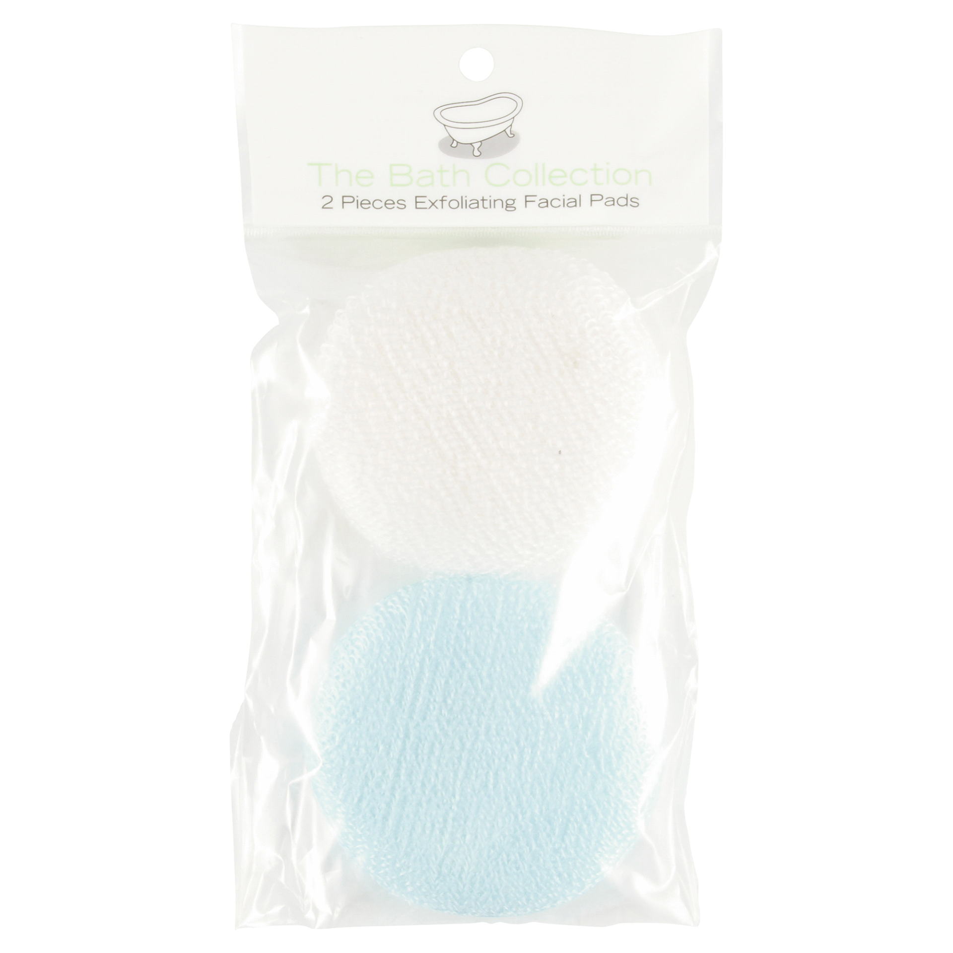 slide 1 of 5, The Bath Collection Exfoliating Facial Pads, 2 ct