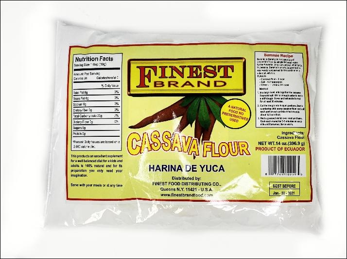 slide 1 of 1, FINEST Cassava Flour, 14 oz