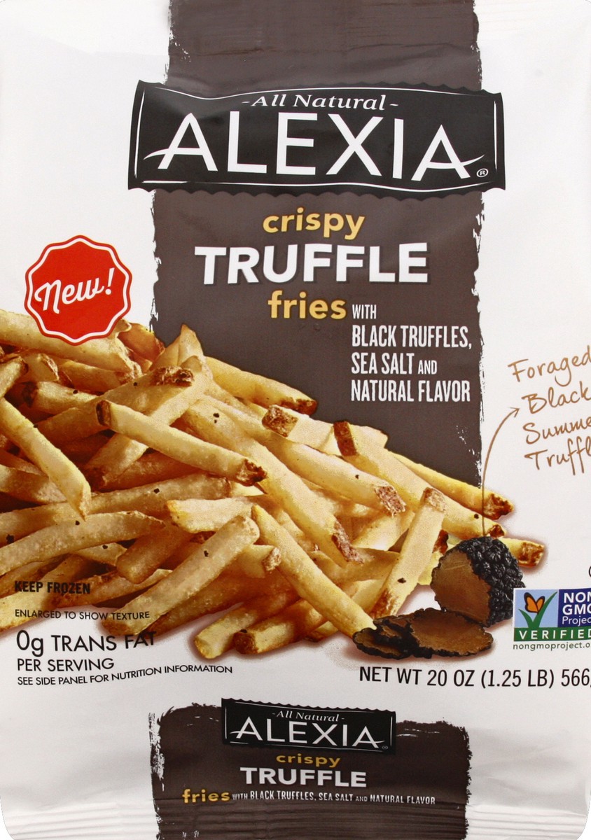 slide 5 of 6, Alexia Crispy Truffle Fries With Black Truffles, Sea Salt And Natural Flavor, 20 oz