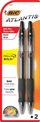 BiC Atlantis Bold Ball Pens 2 ea