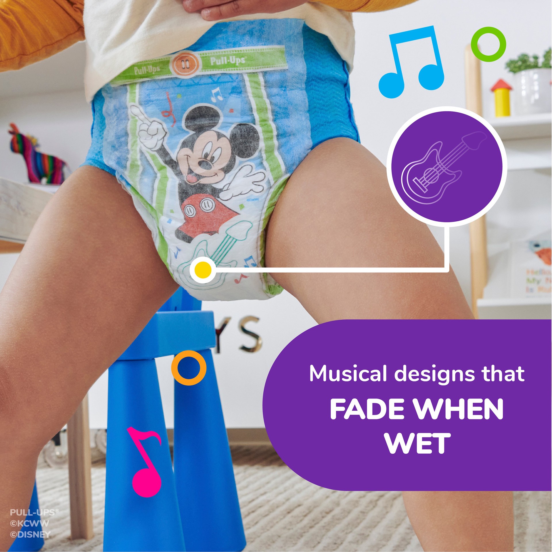 slide 4 of 5, Pull-Ups Boys' Potty Training Pants, 3T-4T (32-40 lbs), 66 Ct, 66 ct