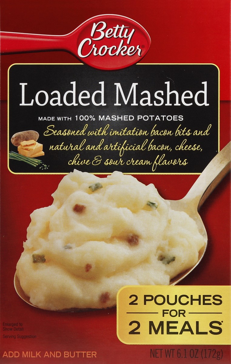 slide 4 of 4, Betty Crocker Loaded Mashed Potatoes, 6.1 oz