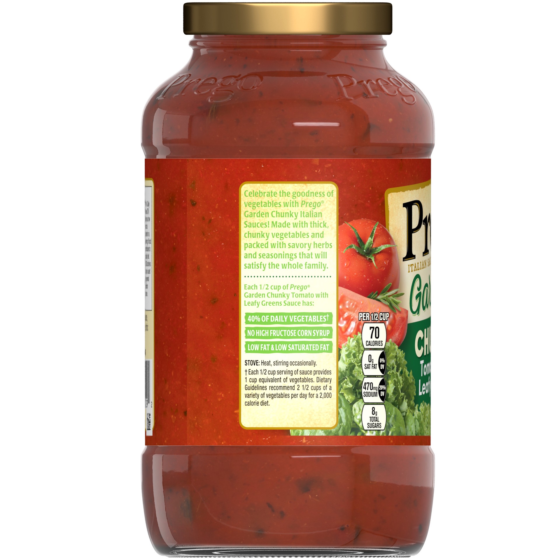 slide 2 of 5, Prego Chunky Tomato Pasta Sauce, 23.75 oz