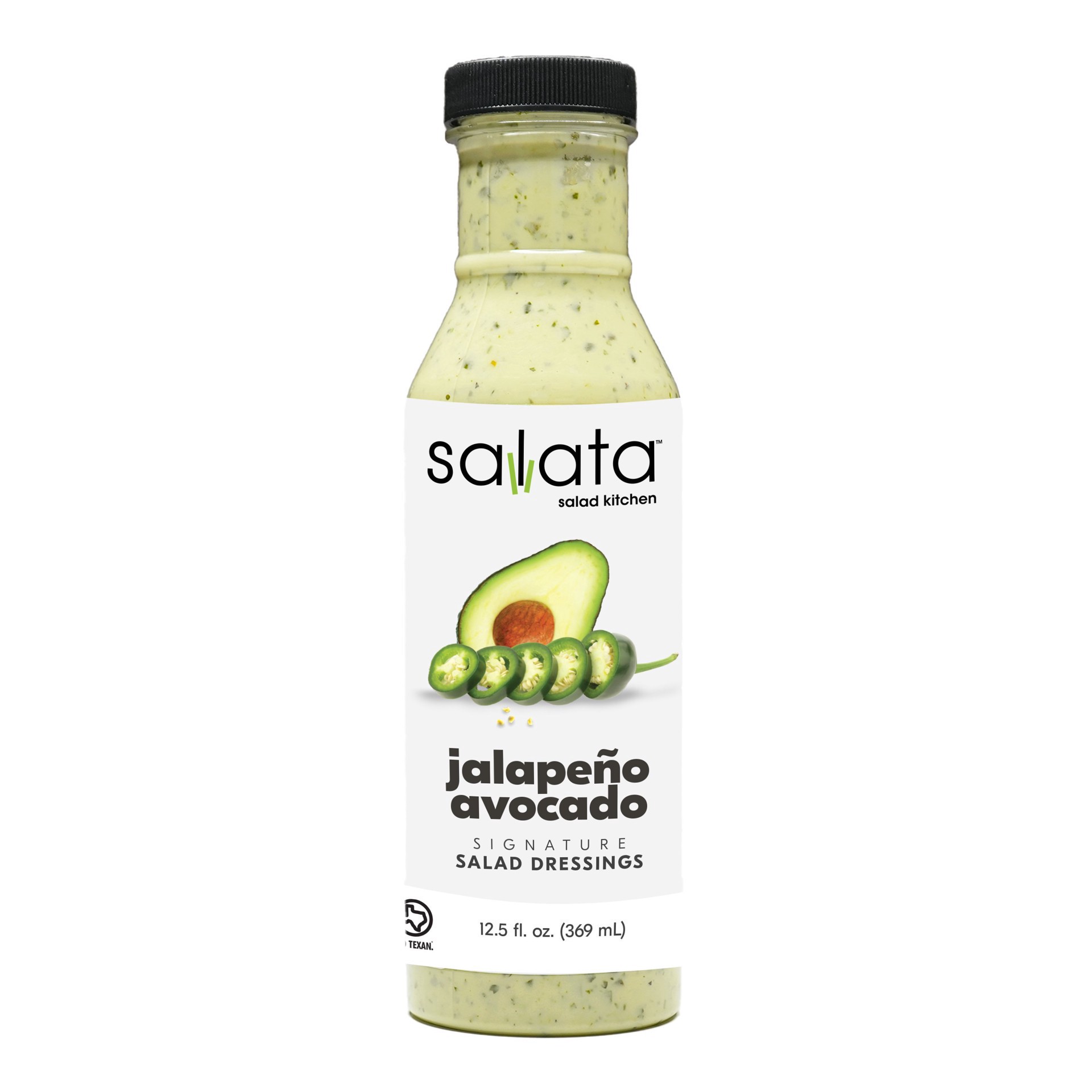 slide 1 of 1, salata Signature Salad Dressing - Jalapeño Avocado (Sold Cold), 12.5 fl oz
