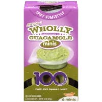 Wholly Guacamole Spicy Homestyle Guacamole Minis