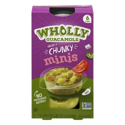 Wholly Guacamole Spicy Homestyle Guacamole Minis