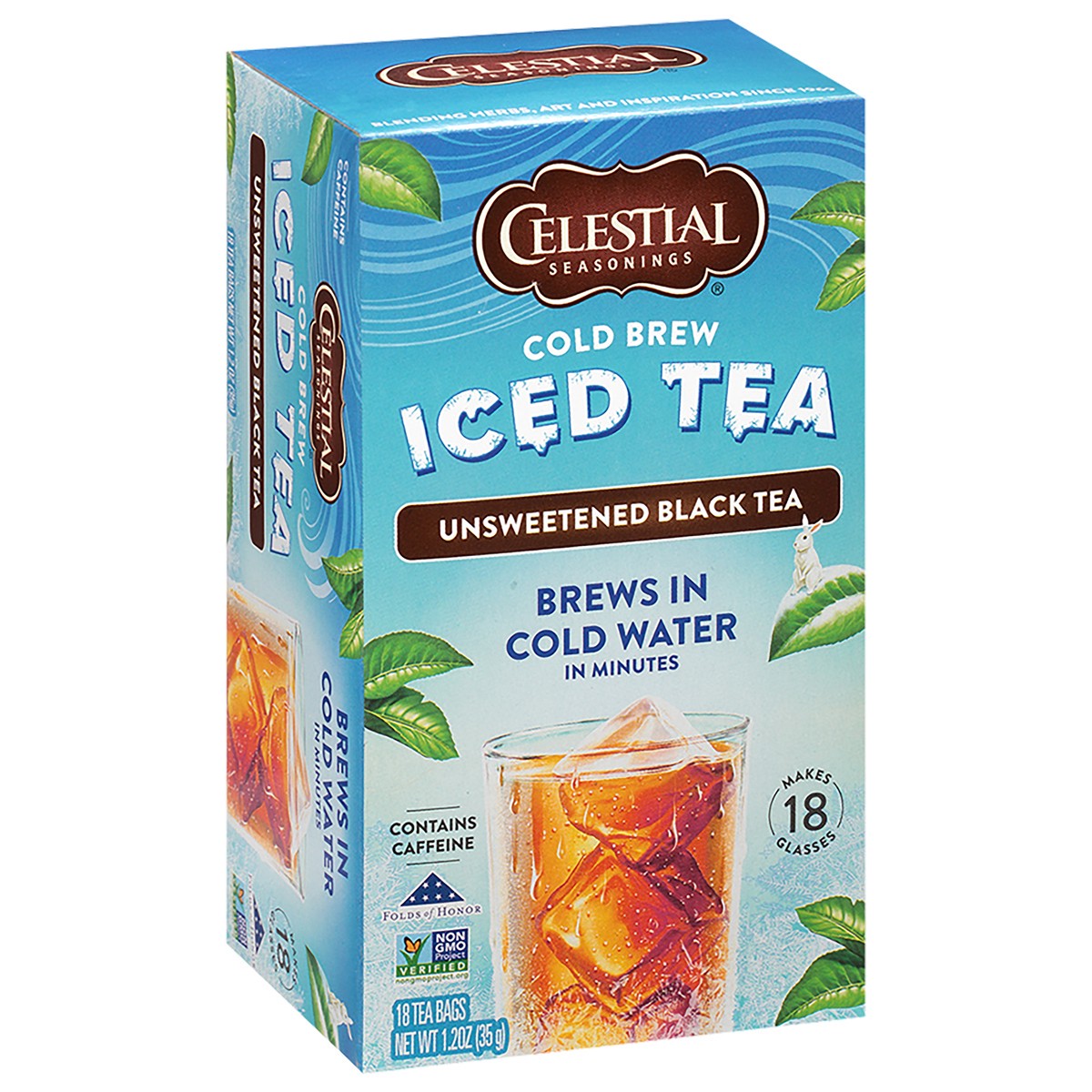 slide 5 of 8, Celestial Seasonings Tea Cold Brew Unsweetened - 18 ct, 18 ct