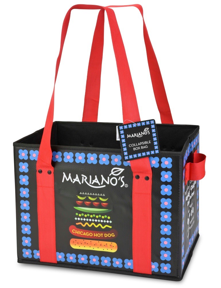 slide 2 of 4, Mariano's Hot Dog Collapsible Box Bag, 1 ct