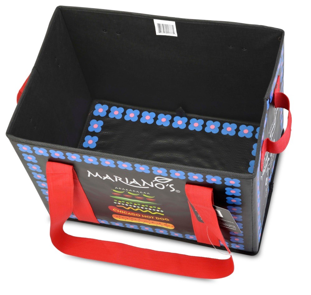 slide 4 of 4, Mariano's Hot Dog Collapsible Box Bag, 1 ct